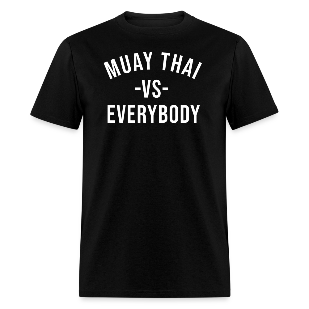 Muay Thai vs Everybody Classic T-Shirt - black