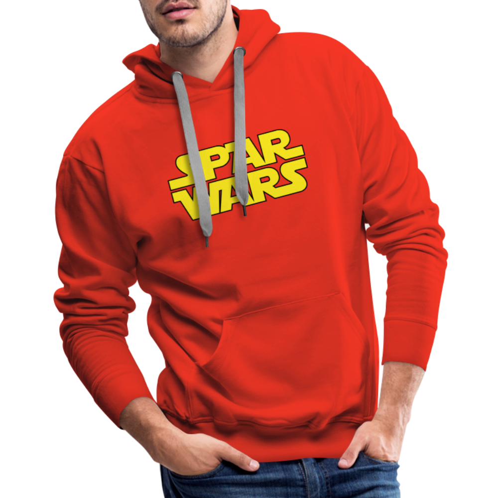 Spar Wars Adult Hoodie - red