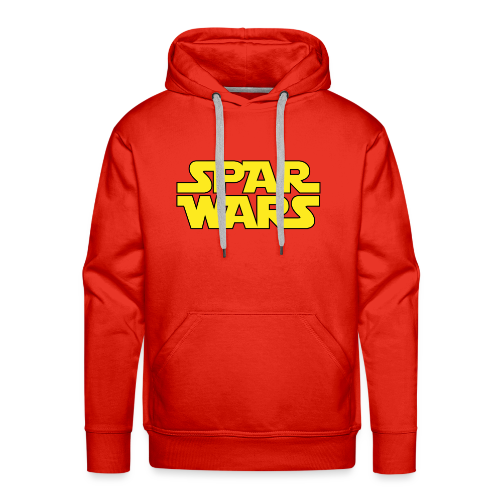 Spar Wars Adult Hoodie - red