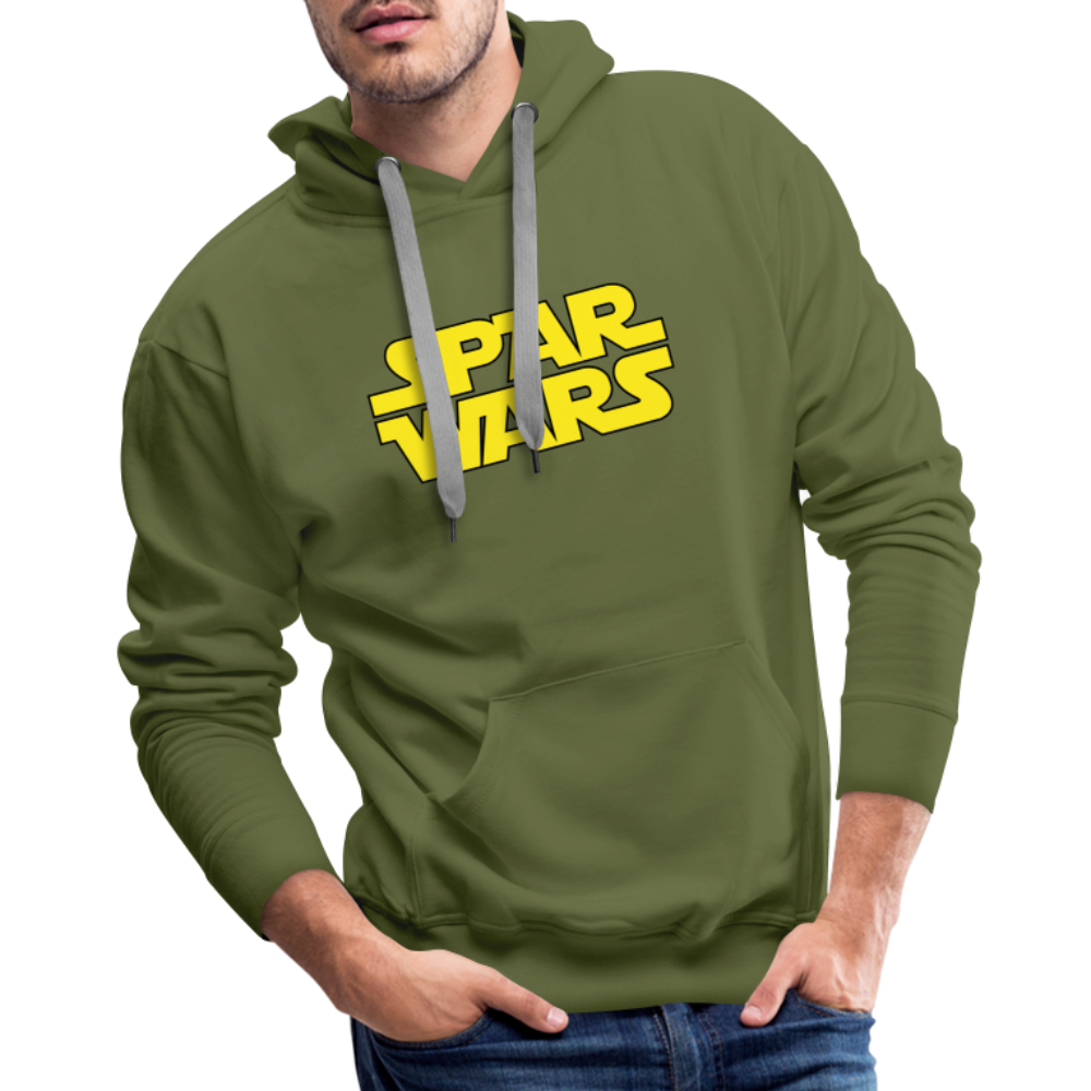 Spar Wars Adult Hoodie - olive green