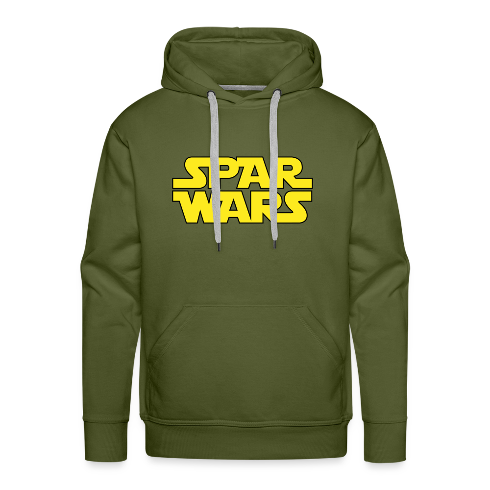 Spar Wars Adult Hoodie - olive green