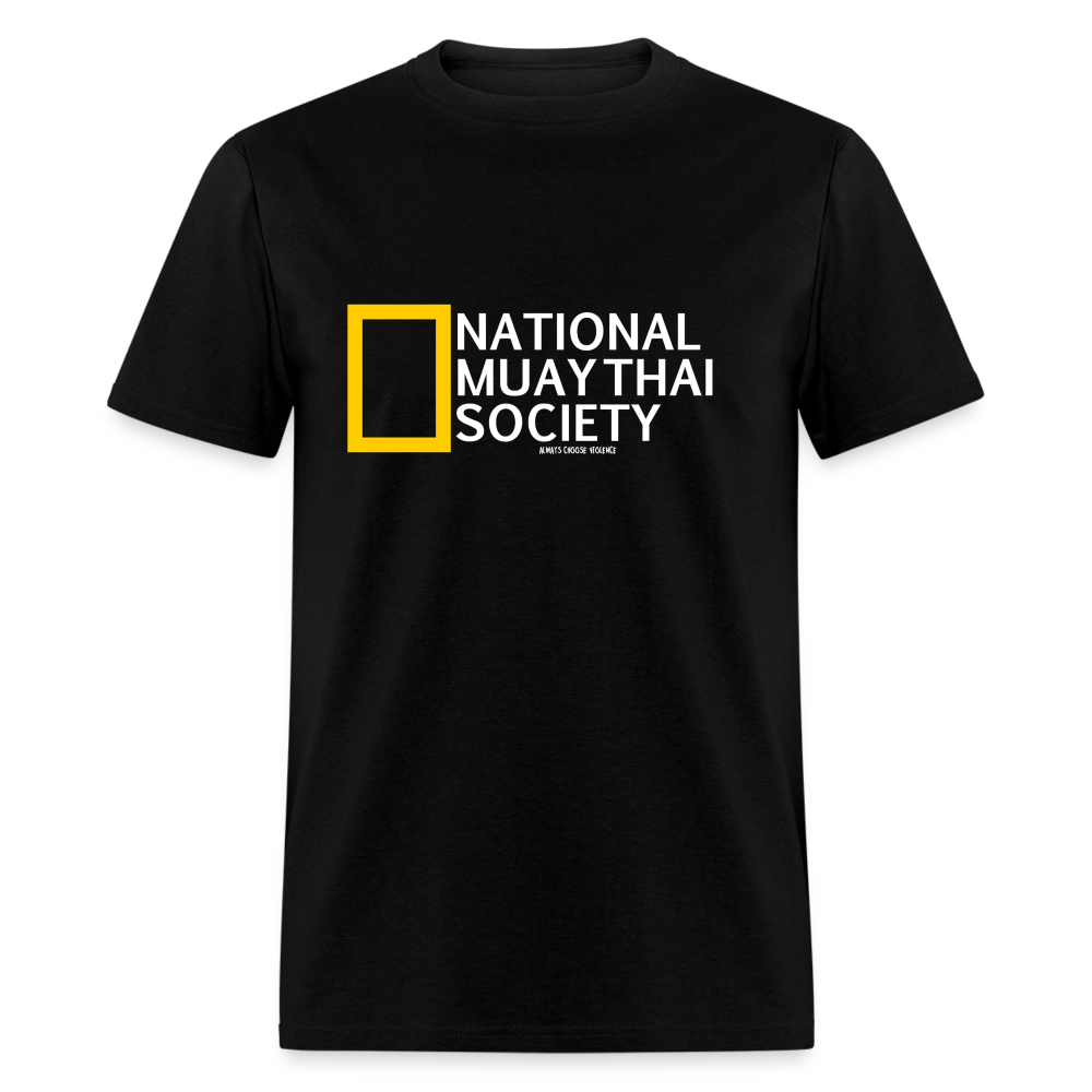 National Muay Thai Society T-Shirt - black