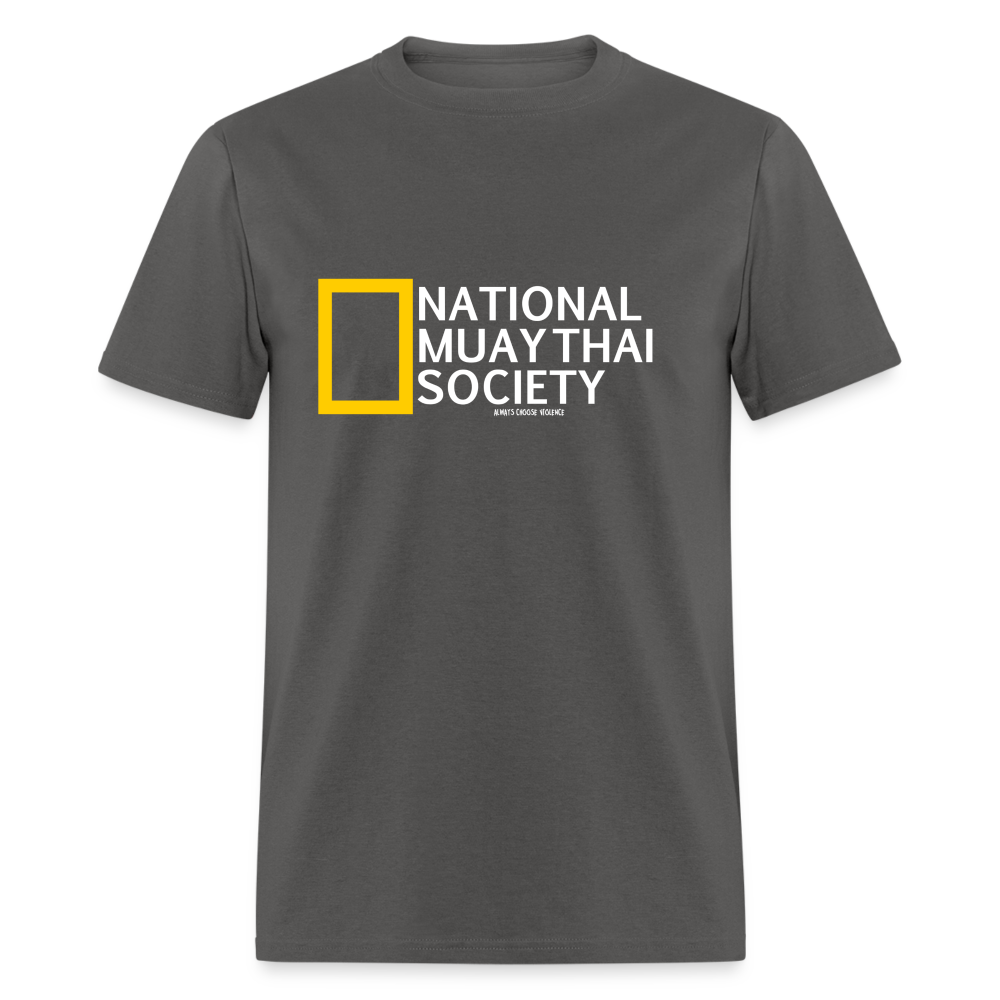 National Muay Thai Society T-Shirt - charcoal