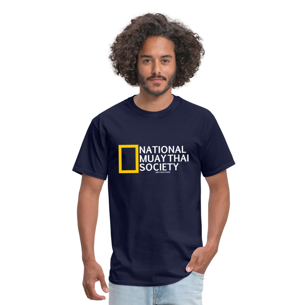 National Muay Thai Society T-Shirt - navy