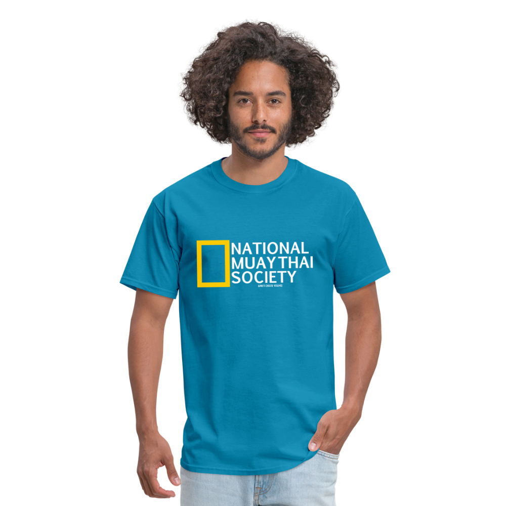 National Muay Thai Society T-Shirt - turquoise