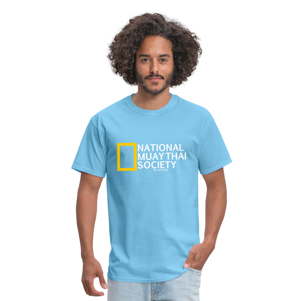 National Muay Thai Society T-Shirt - aquatic blue