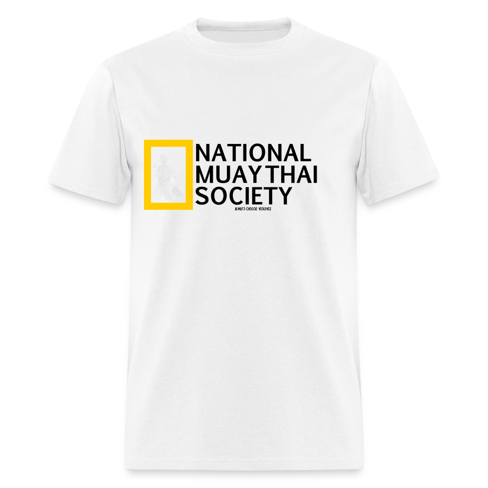 National Muay Thai Society T-Shirt - white