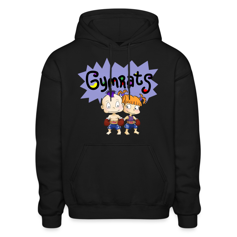 GymRats Muay Thai  Adult Hoodie - black