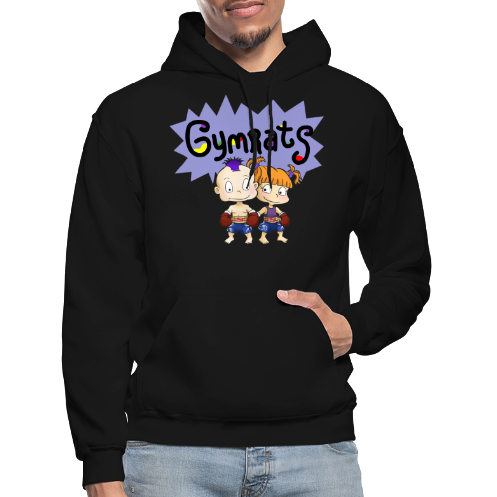 GymRats Muay Thai  Adult Hoodie - black