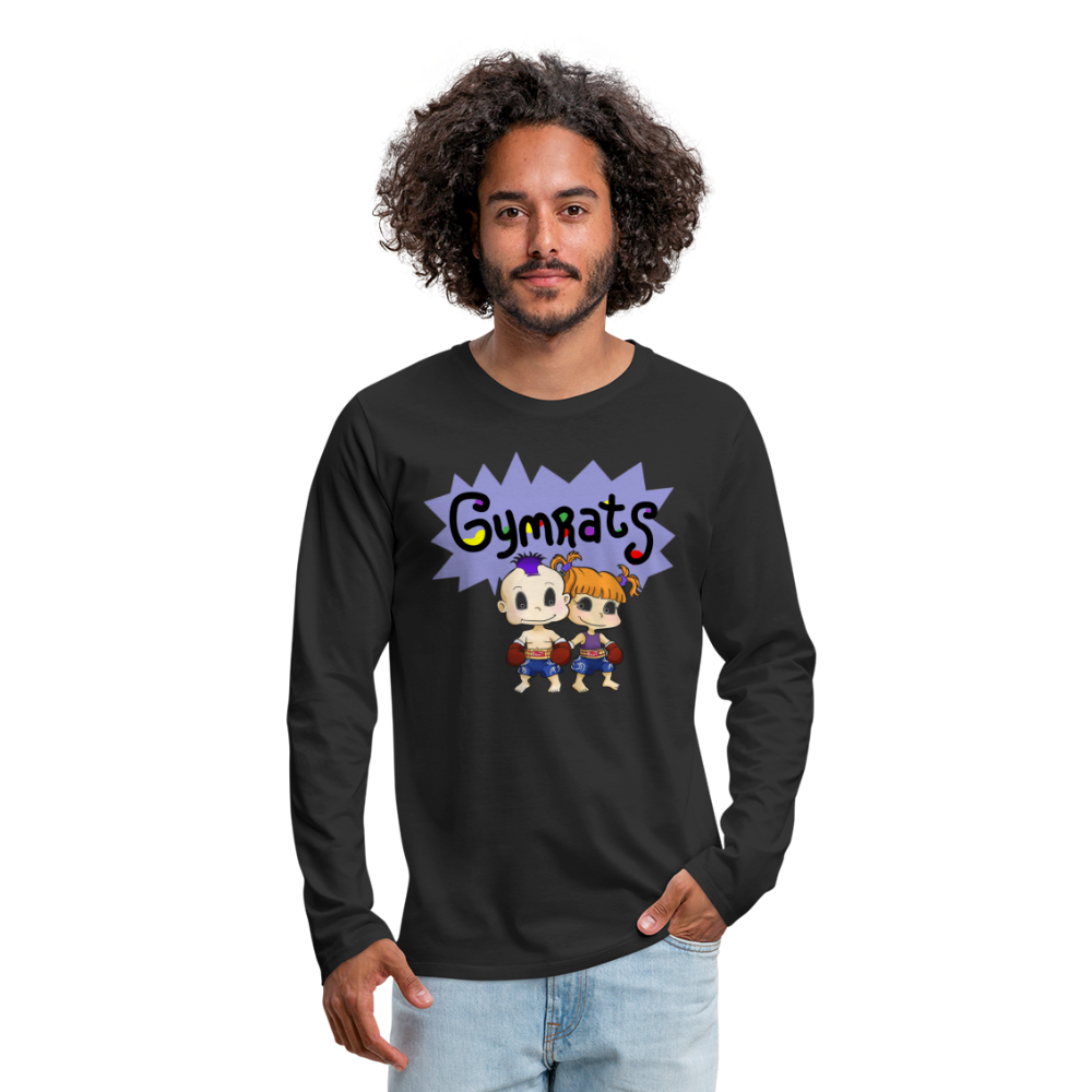 GymRats Muay Thai  Long Sleeve T-Shirt - black