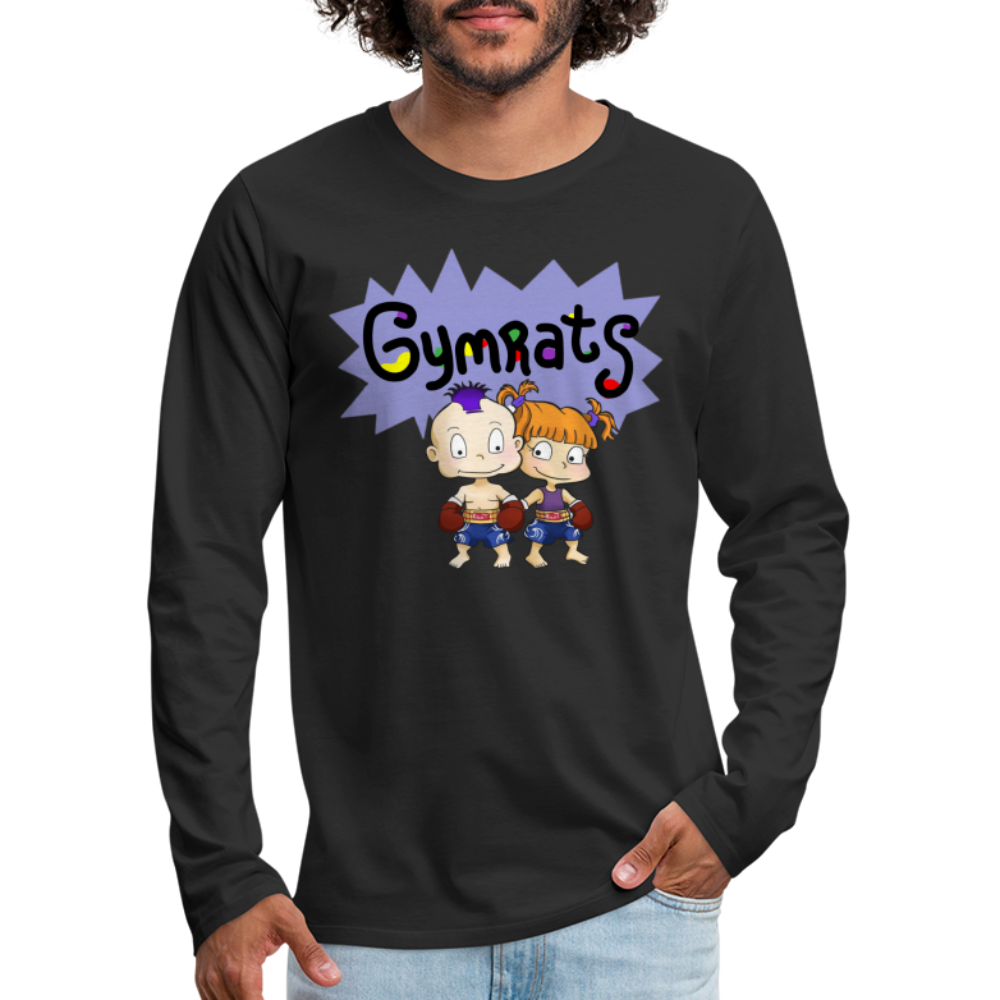 GymRats Muay Thai  Long Sleeve T-Shirt - black
