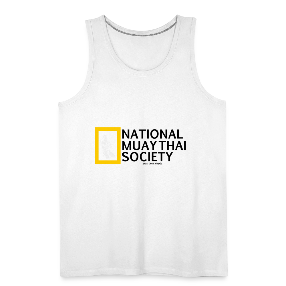 National Muay Thai Society Tank - white