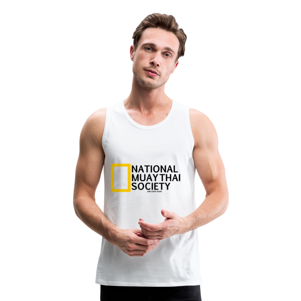 National Muay Thai Society Tank - white