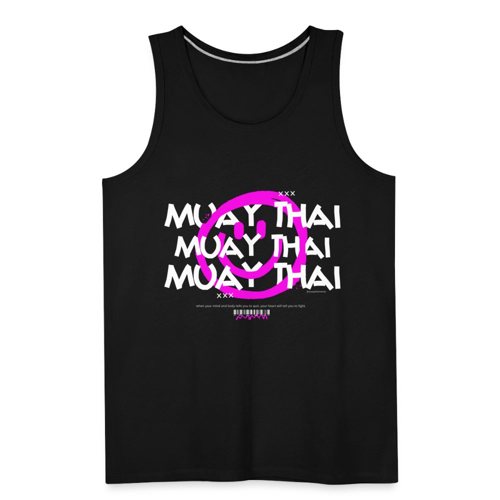 Smile Muay Thai Tank - black