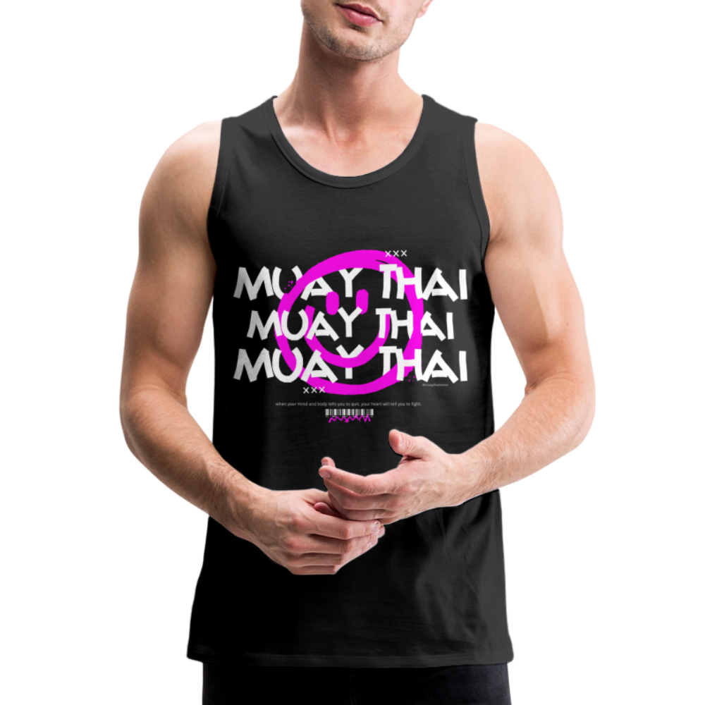 Smile Muay Thai Tank - black