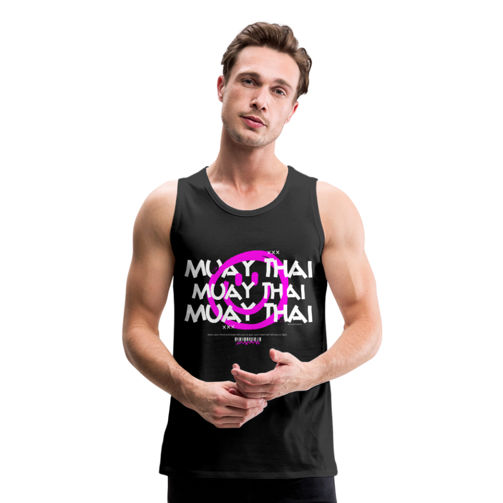 Smile Muay Thai Tank - black