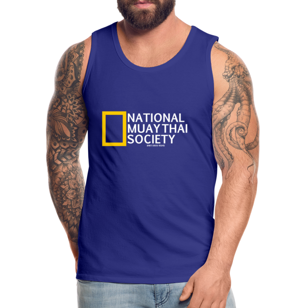 National Muay Thai Society Tank - royal blue