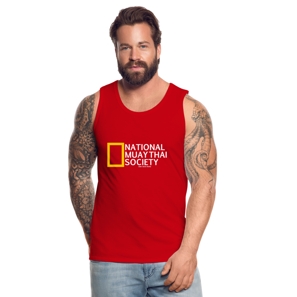National Muay Thai Society Tank - red