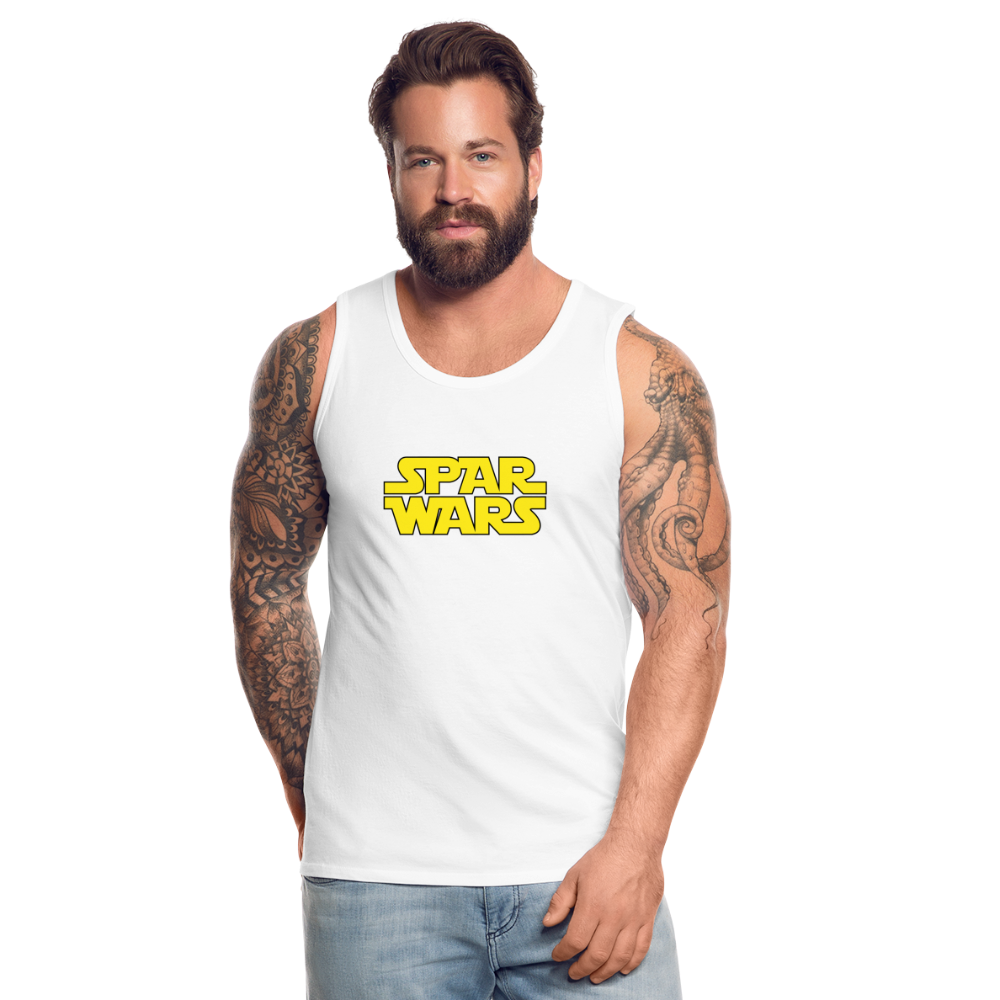 Spar Wars Tank - white
