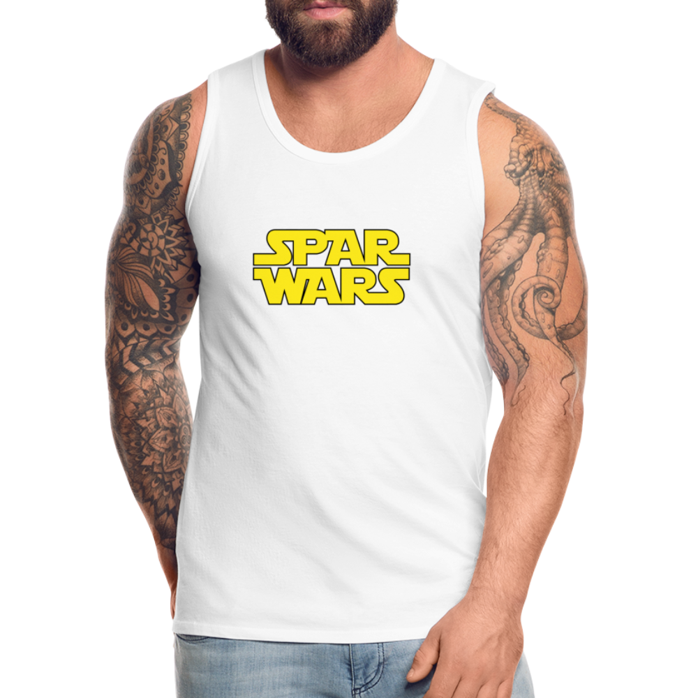 Spar Wars Tank - white