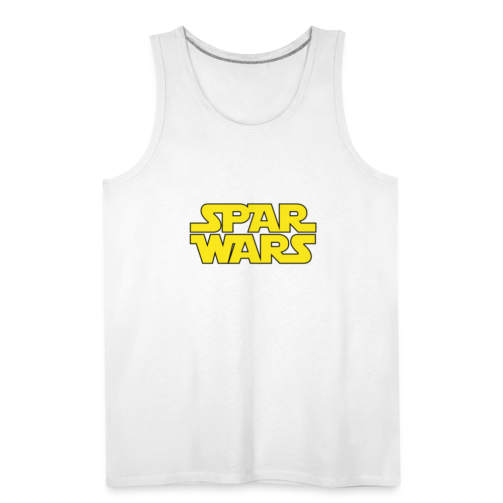 Spar Wars Tank - white