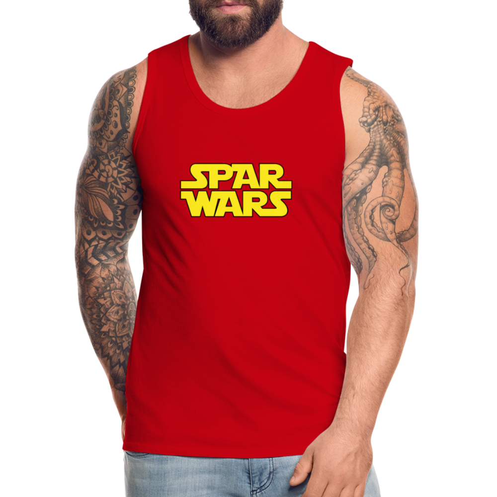Spar Wars Tank - red
