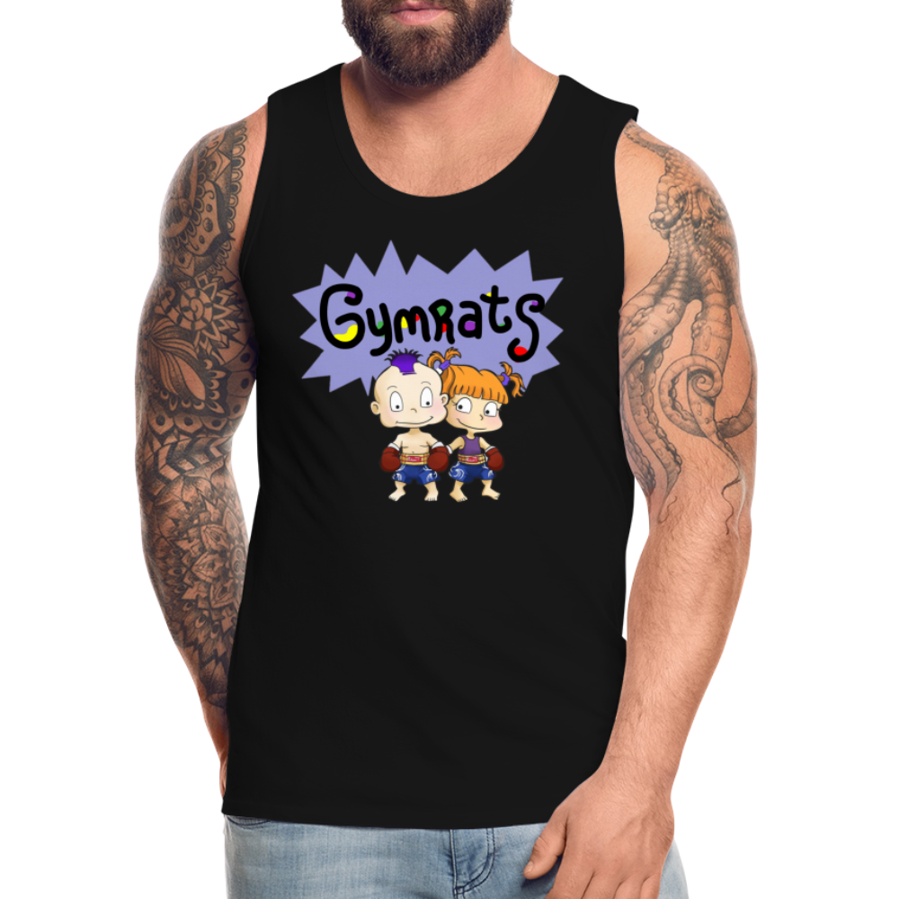 GymRats Muay Thai Tank - black