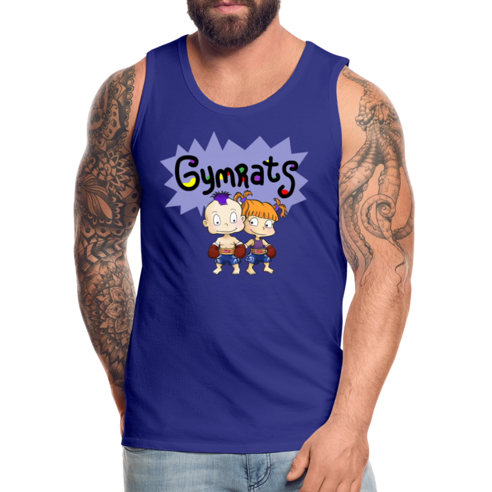 GymRats Muay Thai Tank - royal blue