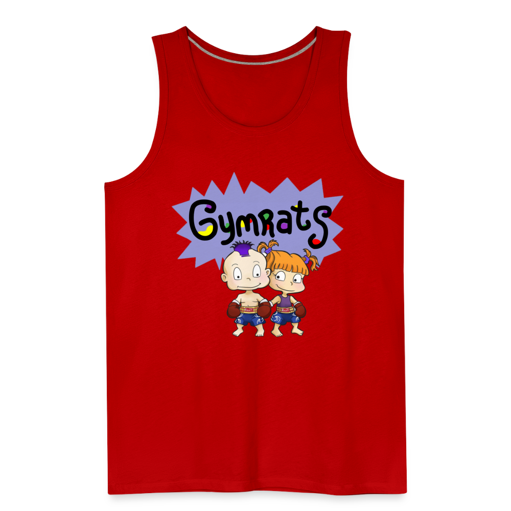 GymRats Muay Thai Tank - red