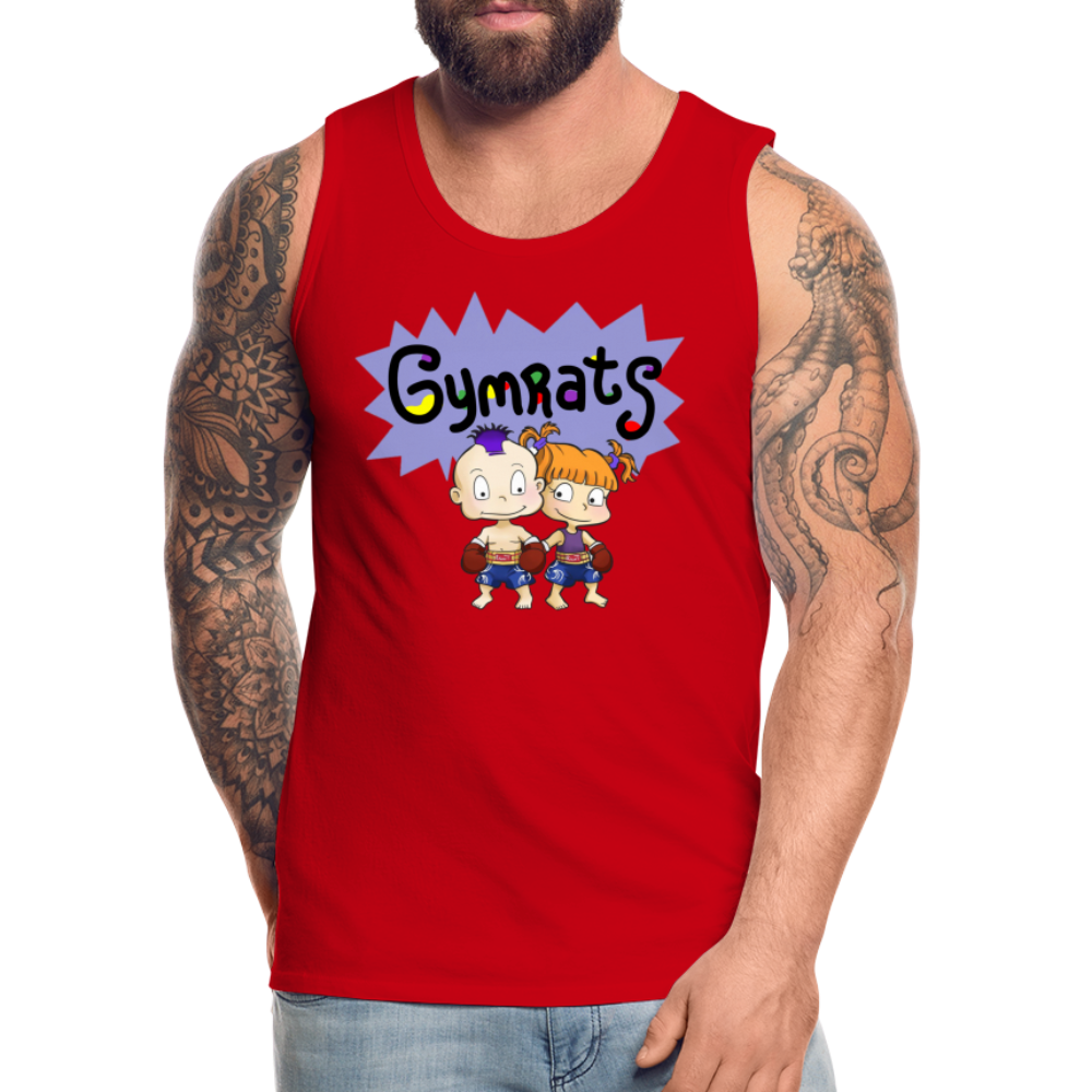GymRats Muay Thai Tank - red