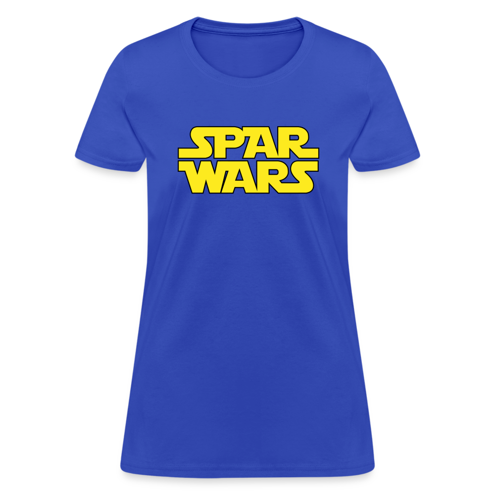 Spar Wars Muay Thai Women's T-Shirt - royal blue