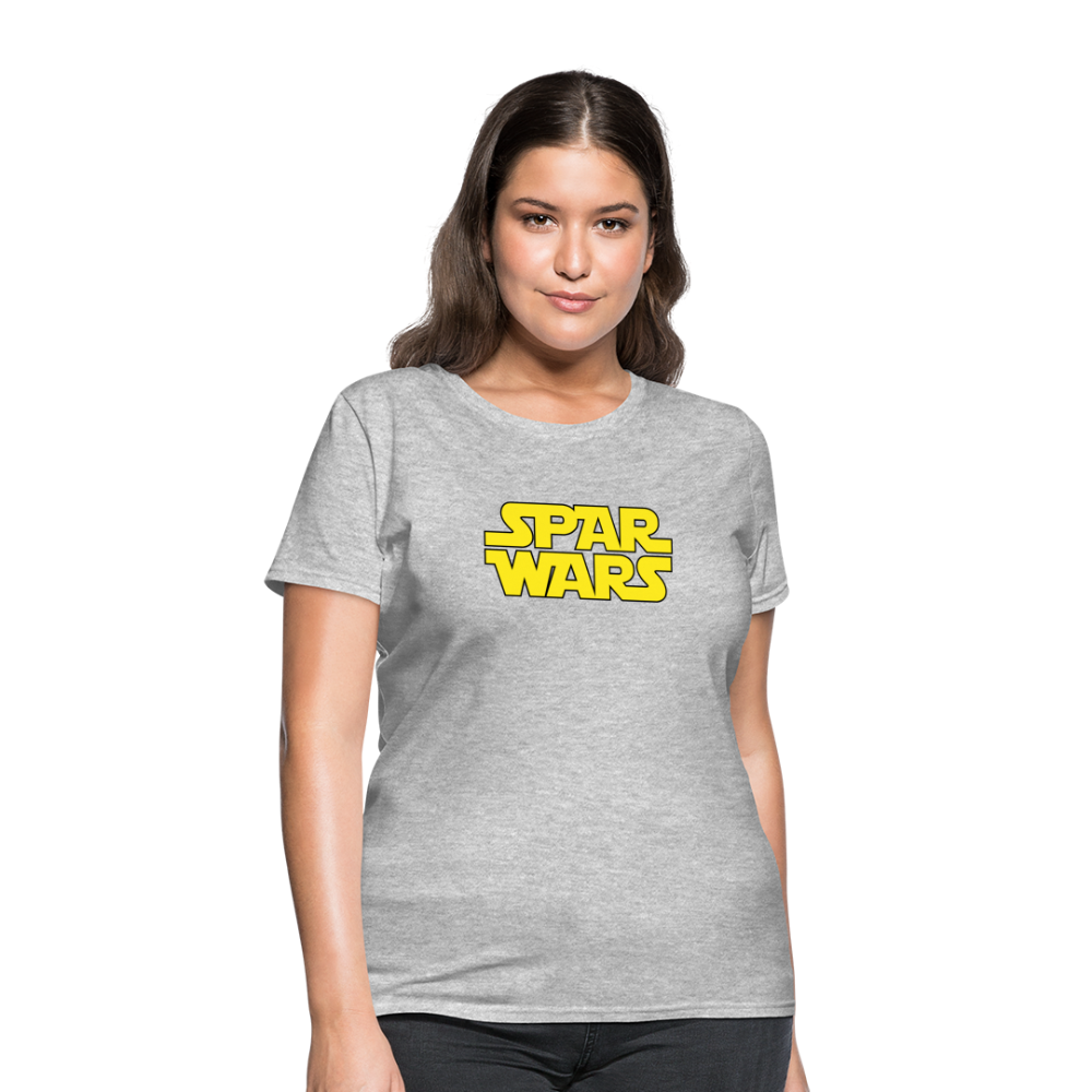 Spar Wars Muay Thai Women's T-Shirt - heather gray