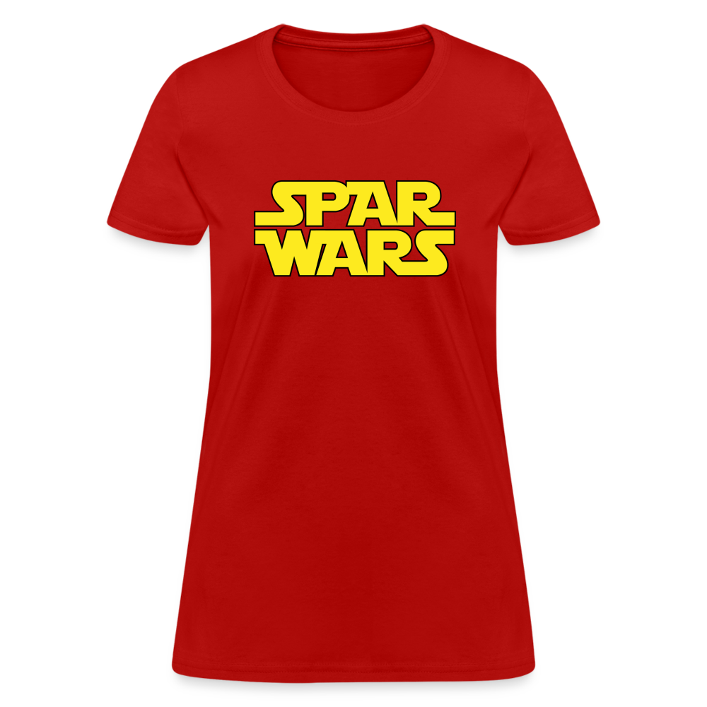 Spar Wars Muay Thai Women's T-Shirt - red
