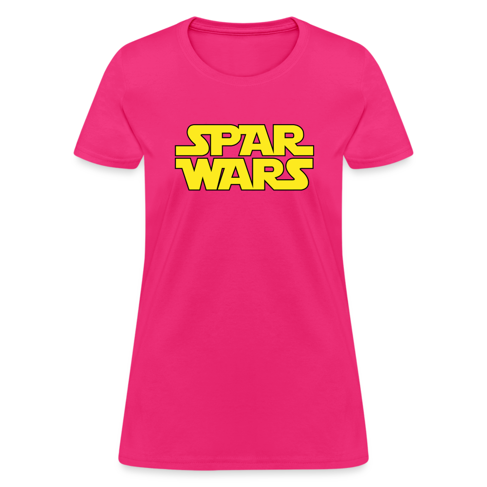 Spar Wars Muay Thai Women's T-Shirt - fuchsia