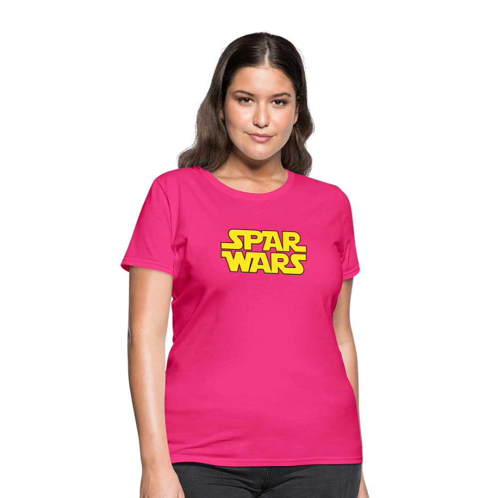 Spar Wars Muay Thai Women's T-Shirt - fuchsia