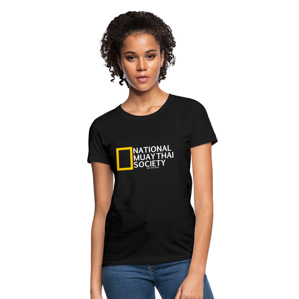 National Muay Thai Society Women's T-Shirt - black