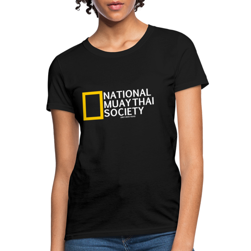 National Muay Thai Society Women's T-Shirt - black