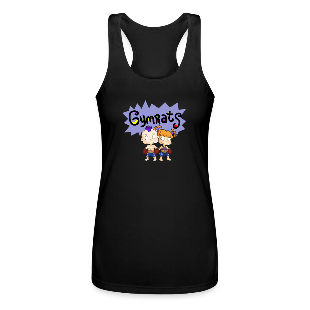 GymRats Muay Thai Women’s Racerback Tank Top - black