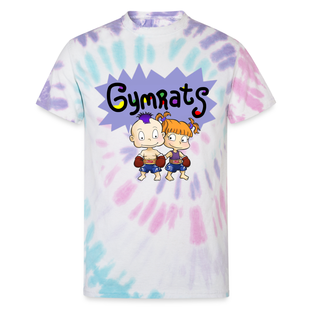 GymRats Muay Thai Tie Dye T-Shirt - Pastel Spiral
