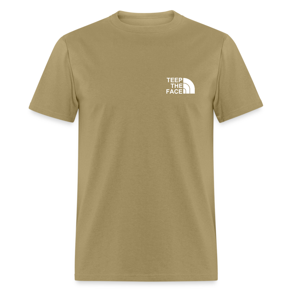 Teep The Face Classic T-Shirt - khaki