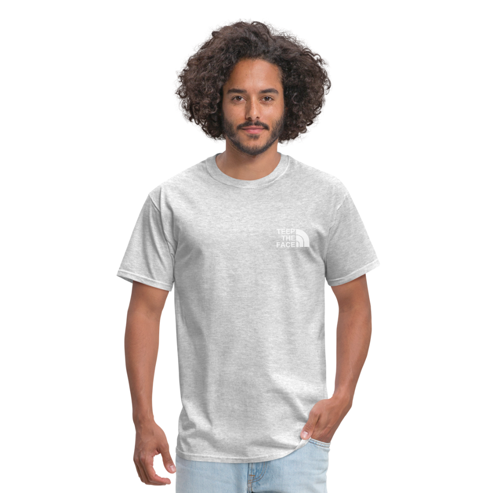 Teep The Face Classic T-Shirt - heather gray