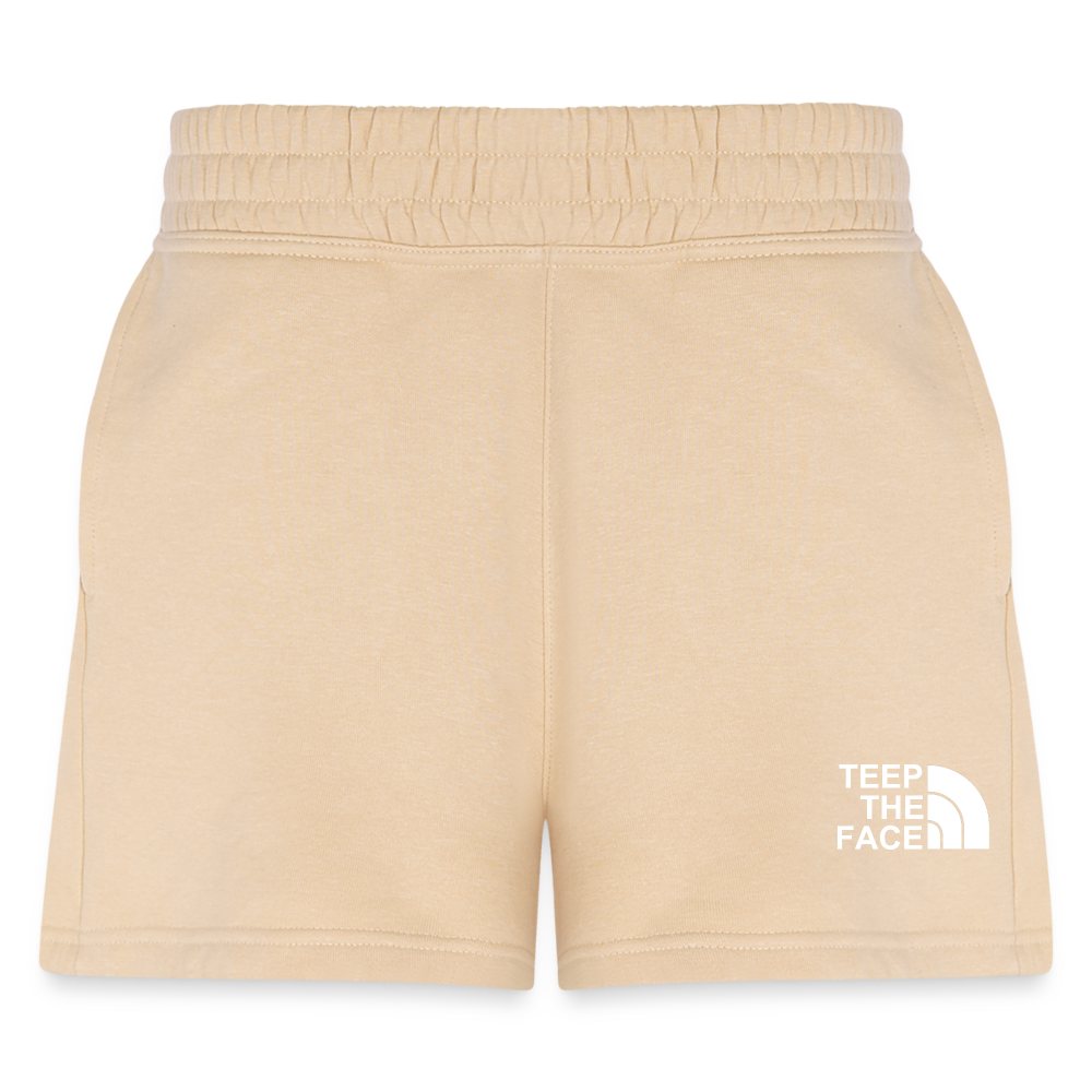 Teep The Face Women's Jogger Short - nude