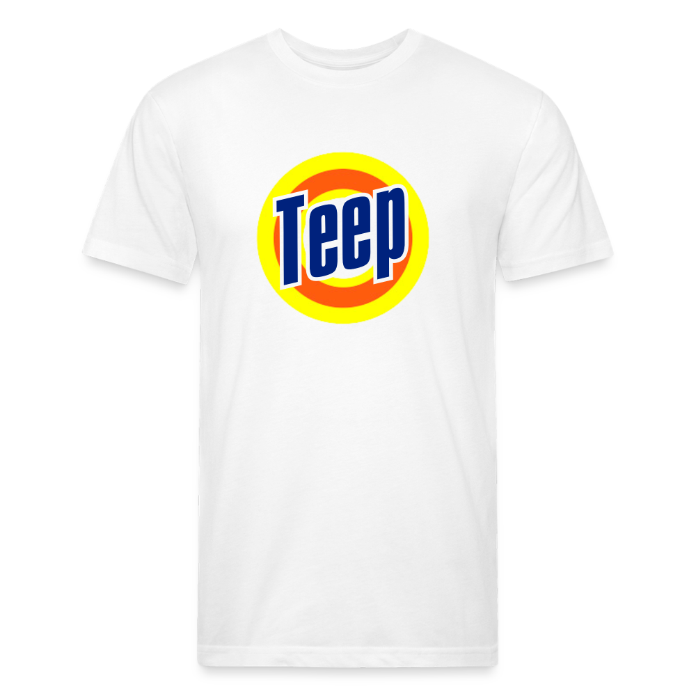 Teep! Fitted Cotton/Poly T-Shirt - white