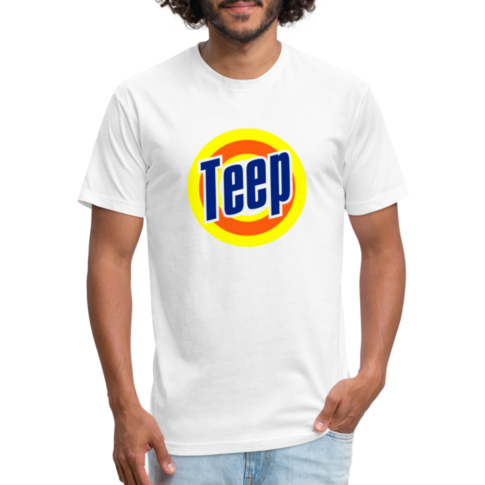 Teep! Fitted Cotton/Poly T-Shirt - white