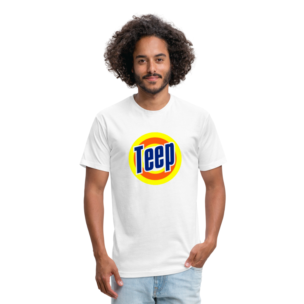 Teep! Fitted Cotton/Poly T-Shirt - white