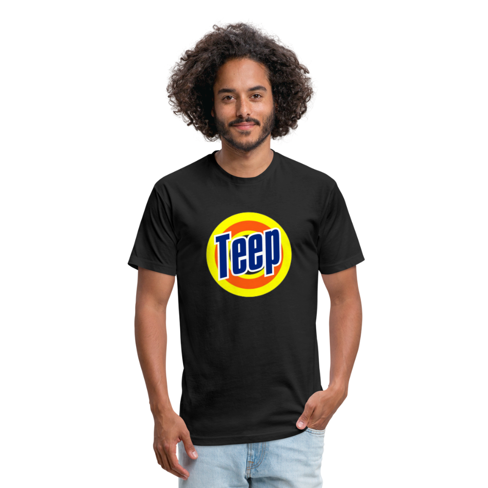 Teep! Fitted Cotton/Poly T-Shirt - black