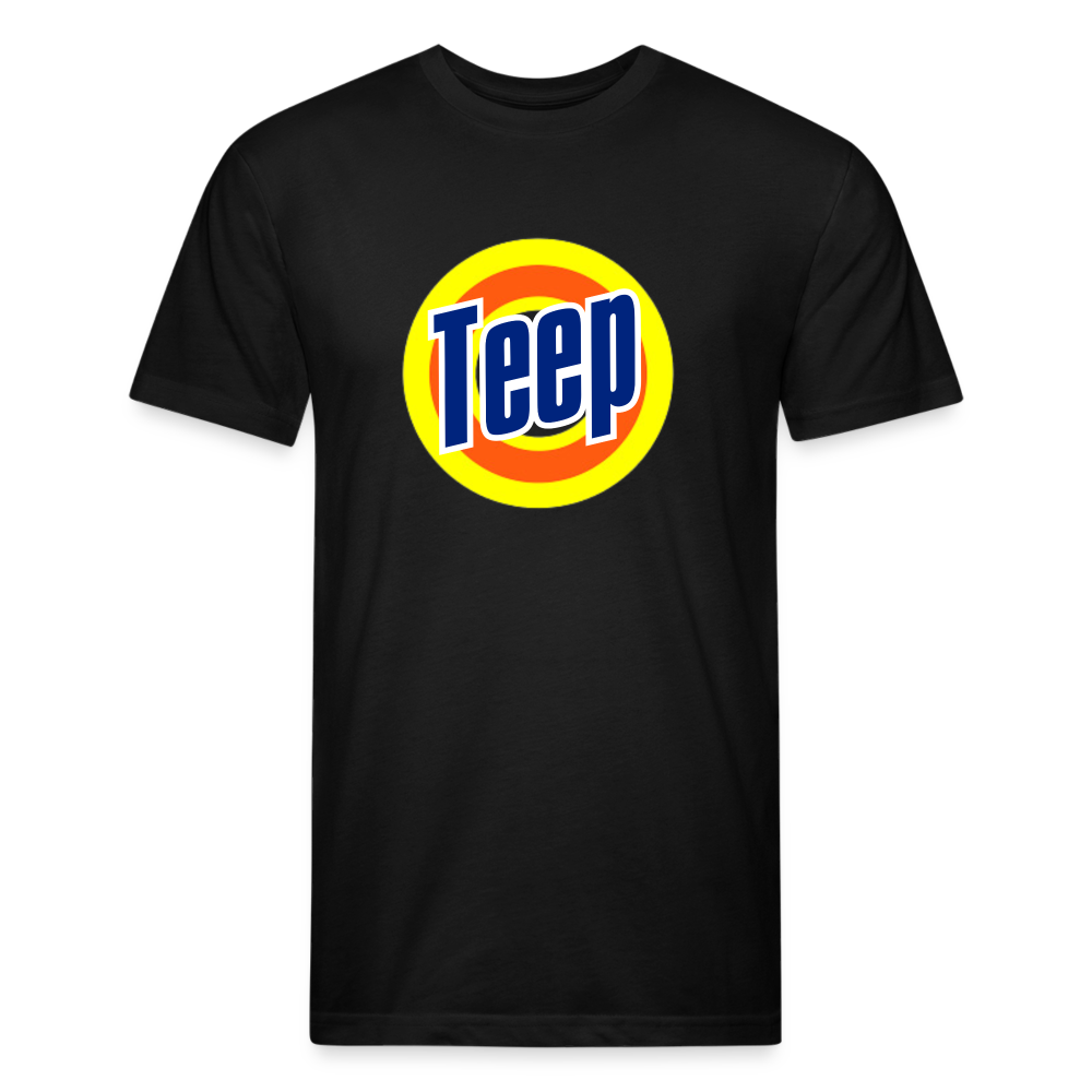 Teep! Fitted Cotton/Poly T-Shirt - black