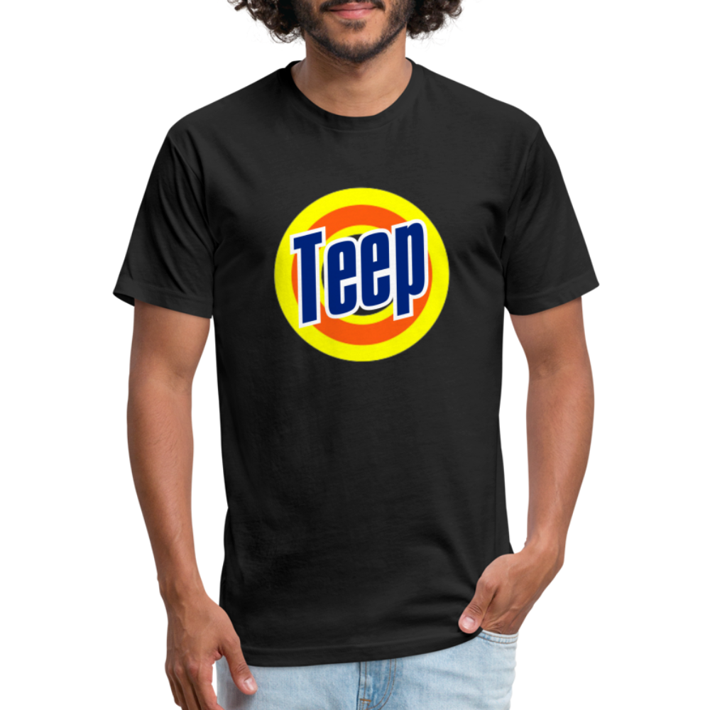 Teep! Fitted Cotton/Poly T-Shirt - black