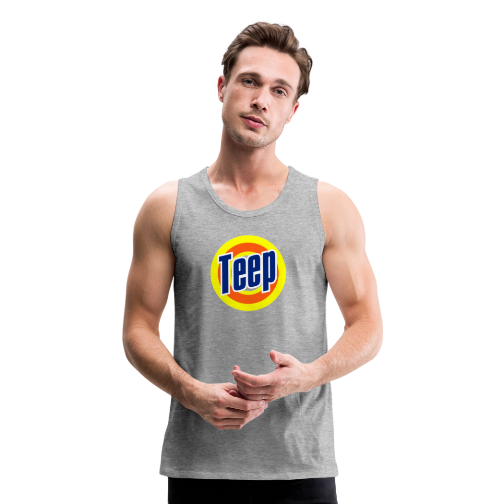 Teep! Men’s Tank - heather gray