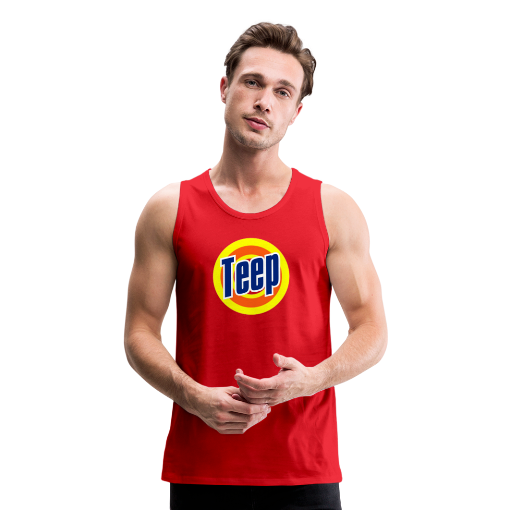Teep! Men’s Tank - red